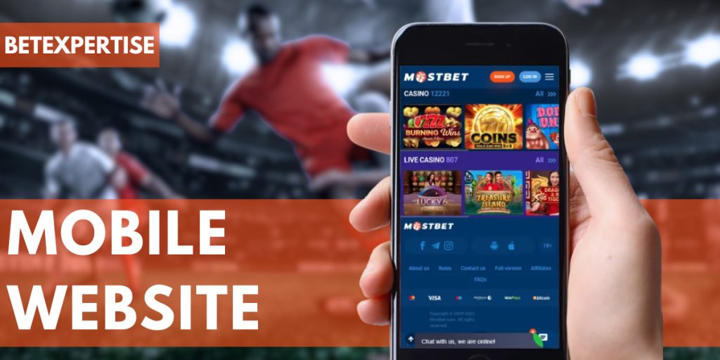 Mostbet Mobile Website